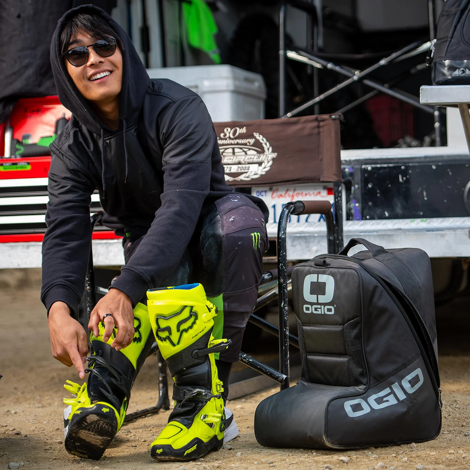 MX PRO BOOT BAG - STEALTH - Image 7